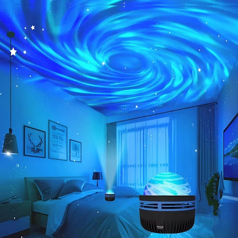 Colourful LED Galaxy Projector