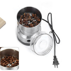 Compact Coffee Bean & Spice Grinder – Ultra-Fine Electric Crusher for Wet and Dry Ingredients