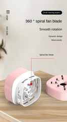 Mini Wireless Electric Desktop Vacuum Cleaner – Handheld Keyboard & Ash Dust Remover