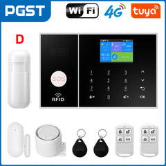 PGST 4G Smart Home Alarm System with Sensors