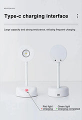 "Wireless Night Light with Motion Sensor – USB LED Wall Lamp for Kitchen, Bedroom, Living Room, and Mural Indoor Lighting"