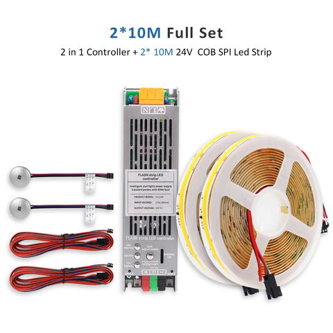 WS2811 COB Running Water LED Strip Light