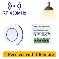 RF Smart Switch 433MHz 2-Way Control Module