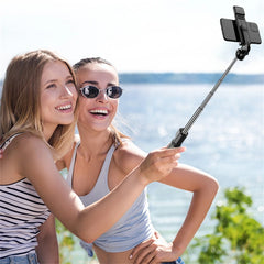 360° Rotation Bluetooth Selfie Stick Tripod with Light