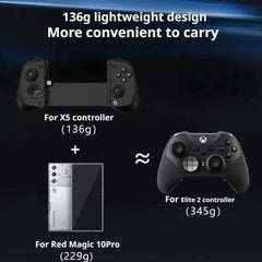 "GameSir X5 Lite Mobile Game Controller – Ergonomic Design, Gaming Joystick for Phone & Tablet"