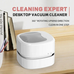 Mini Wireless Electric Desktop Vacuum Cleaner – Handheld Keyboard & Ash Dust Remover