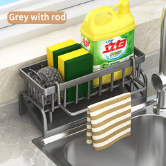 Kitchen Sink Sponge & Cloth Rack