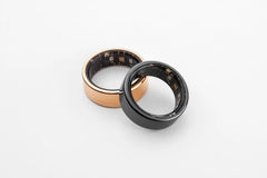 "2024 COLMI R02 Smart Ring – Health Monitor with Charging Case, 39-Day Battery Life, 5ATM Waterproof for Men & Women"