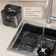 Smart Pet Food Dispenser – Timed Automatic Cat & Dog Feeder with Portion Control