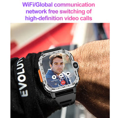 "Valdus PGD Android Smartwatch for Men – Dual HD Camera, GPS, 16GB/64GB ROM, NFC, 2G/4G SIM, WiFi, Fast Internet Access"