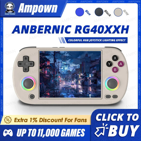 ANBERNIC RG40XX H Handheld Retro Game Console
