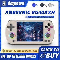 ANBERNIC RG40XX H Handheld Retro Game Console