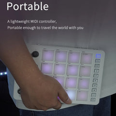 M-VAVE SMC-PAD Wireless MIDI Percussion Controller