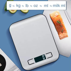 Digital Kitchen Scale 5kg/1g Stainless Steel