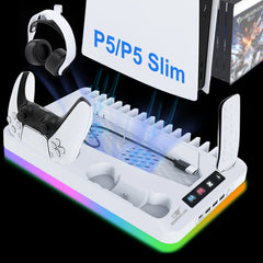 GAMINJA P58 RGB Stand – Multi-Function Headset Holder