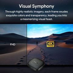 "Smart TV Box Android 13 – Allwinner H313 Quad‑Core, HDR10+, Netflix & Chromecast, 2.4G/5G Wi‑Fi, BT 5.0 Media Player (2 GB/16 GB)"