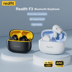 Realfit F3 ANC Bluetooth Earphones with ENC Call
