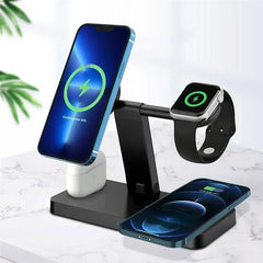 MagSafe 4-in-1 Foldable Wireless Charger for iPhone & Apple Devices