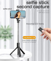 Bluetooth Selfie Stick Tripod