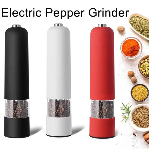 Electric Salt & Pepper Grinder with LED Light