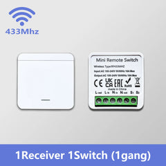 RF Smart Switch 433MHz 2-Way Control Module