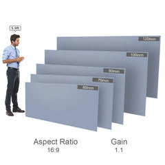 Foldable/Portable- Projection Screen