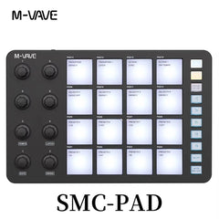 M-VAVE SMC-PAD Wireless MIDI Percussion Controller