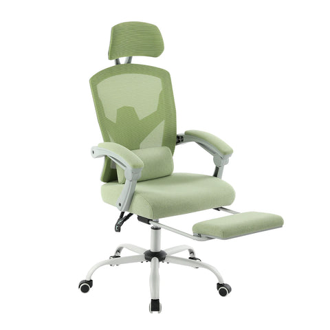 "JHK Ergonomic Mesh Gaming Chair – High Back Recliner with Lumbar Support & Swivel Base"