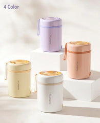 Portable 600ML USB Food Heater – Stainless Steel Electric Lunch Container for Travel, Work, Picnic