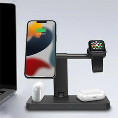 MagSafe 4-in-1 Foldable Wireless Charger for iPhone & Apple Devices