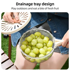 Foldable Fruit & Vegetable Drain Basket