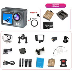 5K Action Camera with 4K60FPS & Wireless Mic