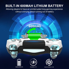"GAMINJA RGB Wireless Game Controller – LED Bluetooth Gamepad with 6-Axis Gyroscope & Dual Vibration for PS4, PS3, PC & Console"