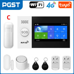 PGST 4G Smart Home Alarm System with Sensors