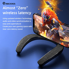 Rockmia EBS-905 Wearable Neckband Speaker – Bluetooth 5.0 Hands-Free Audio
