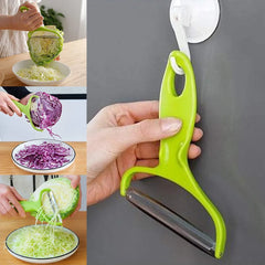 Vegetable Slicer & Shredder -Grater for Salad, Potato, Melon, Carrot & Cucumber Kitchen Tool
