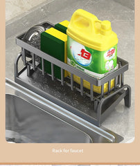 Kitchen Sink Sponge & Cloth Rack