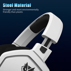 "NUBWO G06 Dual Wireless Gaming Headset – 2.4G & Bluetooth, 5ms Low Latency, 7.1 Surround Sound, ENC Mic for PC, PS4, PS5"