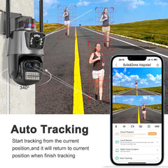 9MP Wi-Fi PTZ Security Camera with 8X Zoom