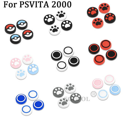 Silicone Thumb Stick Grip Caps for PS Vita