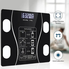 "Smart Body Fat Scale – Bluetooth Digital Bathroom Scale with App Sync, Weight Loss & Health Tracking"