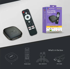 "Smart TV Box Android 13 – Allwinner H313 Quad‑Core, HDR10+, Netflix & Chromecast, 2.4G/5G Wi‑Fi, BT 5.0 Media Player (2 GB/16 GB)"