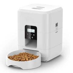Smart Pet Food Dispenser – Timed Automatic Cat & Dog Feeder with Portion Control