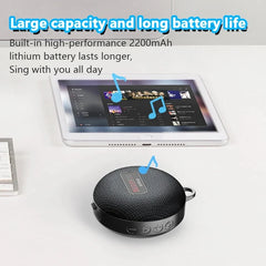 "Bluetooth Speaker – Compact Wireless Mini Subwoofer for Cycling, Outdoor Adventures & Travel"