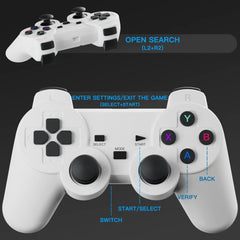 "P30MAX Android 11 Gaming Projector – 720P HD Portable Home Theater with Dual WiFi, 64GB TF Card, Wireless Game Controller"
