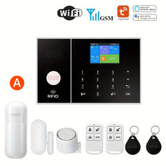 Tuya Home Wireless Security Alarm System with GSM & Wi-Fi