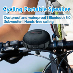 "Bluetooth Speaker – Compact Wireless Mini Subwoofer for Cycling, Outdoor Adventures & Travel"