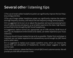 "QKZ AK6 Wired Earphones – 3.5mm HiFi Sound Quality Gaming Headset, Bass-Boosted Earbuds for Gamers"
