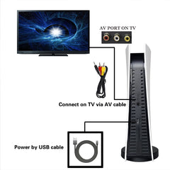 GS5 8-bit Retro Game Console with AV Output
