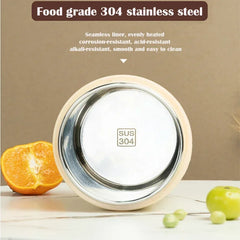 Portable 600ML USB Food Heater – Stainless Steel Electric Lunch Container for Travel, Work, Picnic